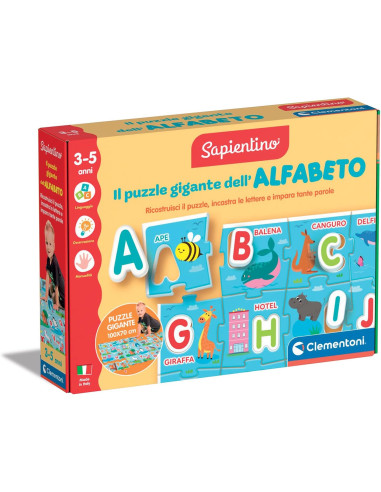 Clementoni - Puzzle Gigante dell'alfabeto