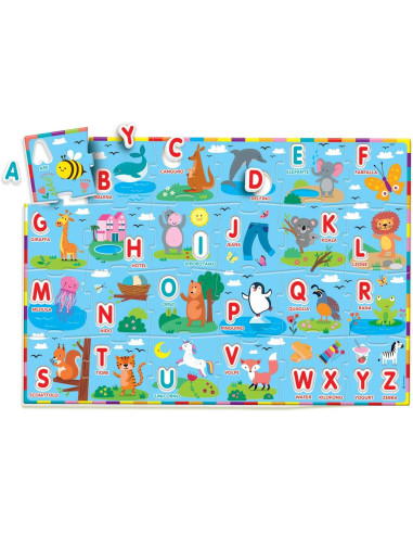 Clementoni - Puzzle Gigante dell'alfabeto