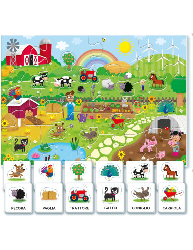 Clementoni - Sapientino Baby Parole in Fattoria