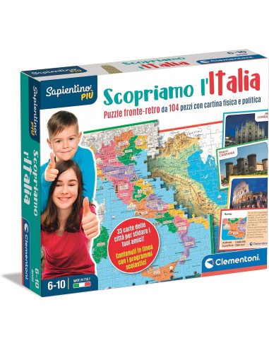 Clementoni - Sapientino Piu' Scopriamo l'Italia
