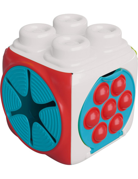 Soft Sensory Activity Cube-Set Costruzioni Prima Infanzia Clemmy