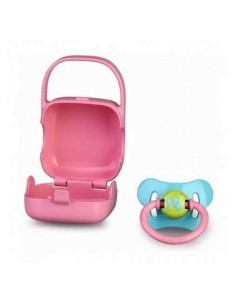 Nenuco Accessori Base Ciuccio Blu Scatola Rosa