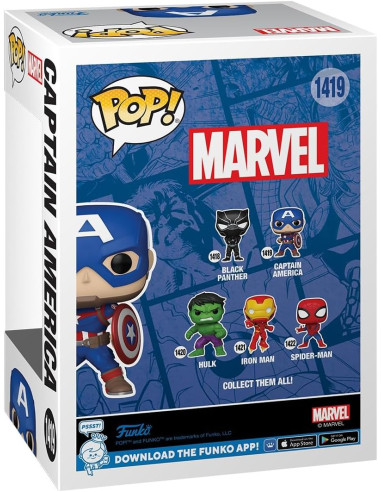 FUNKO POP - Marvel New Classics Capitan America