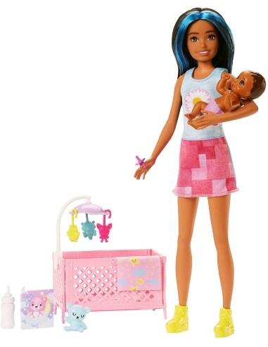 Barbie – Bambola Barbie Skipper Babysitter Nanna 2