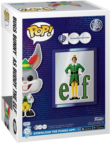 FUNKO POP Bugs Bunny as Buddy the elf