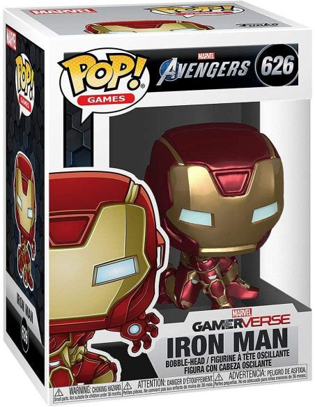FUNKO POP Avengers Gameverse Iron Man Bobble 626