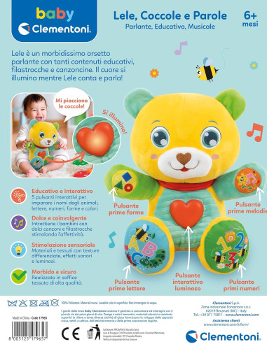 Clementoni Baby Lele Coccole e Parole
