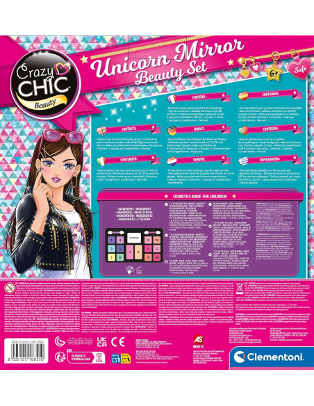 Clementoni - Crazy Chic Unicorn Mirror