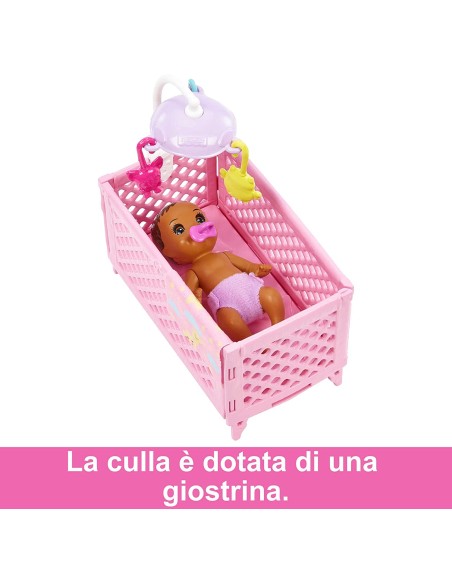 Barbie – Bambola Barbie Skipper Babysitter Nanna 2