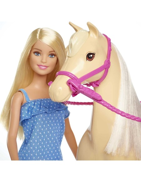 Barbie + Cavallo Basic Bionda