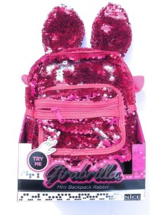 Nice - Girabrilla Zainetto Coniglietto Con Orecchie