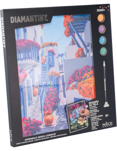 Diamantiny quadro balconi blu 2
