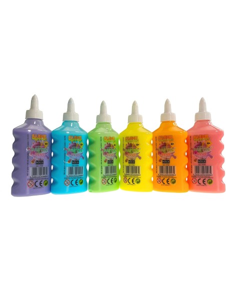 Nice - glue pastel 6 color 180ml
