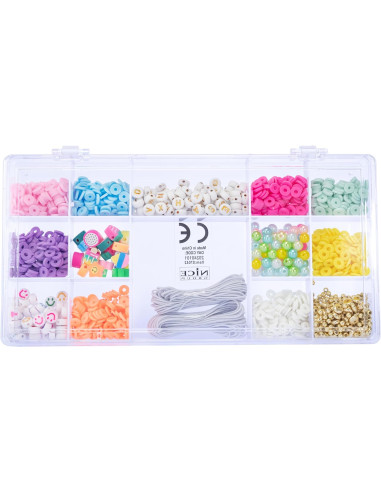 Perline ABC Heishi Pop 500