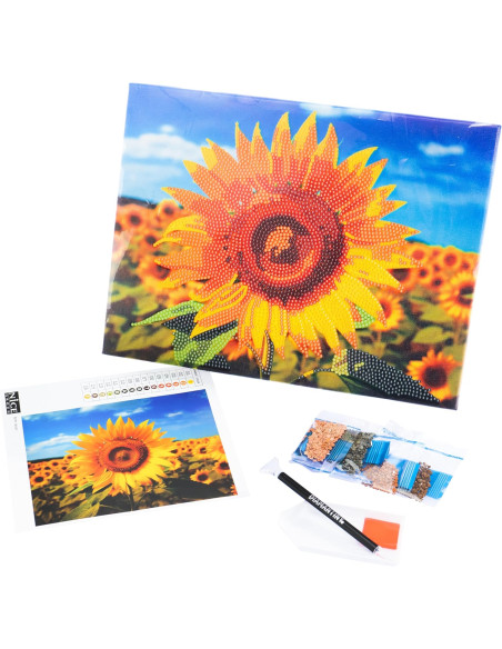 Diamantiny Quadro Girasoli