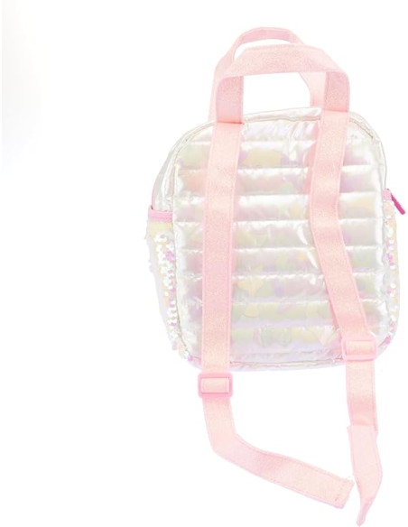 Girabrilla Puffer Mini Zaino Bianco