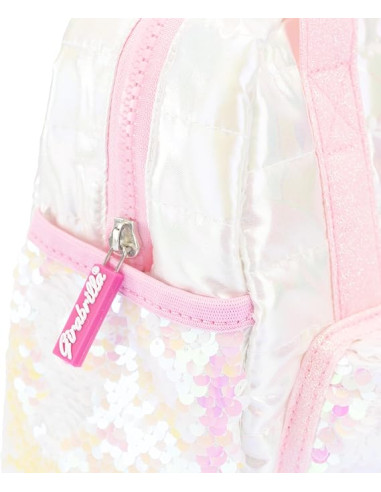 Girabrilla Puffer Mini Zaino Bianco