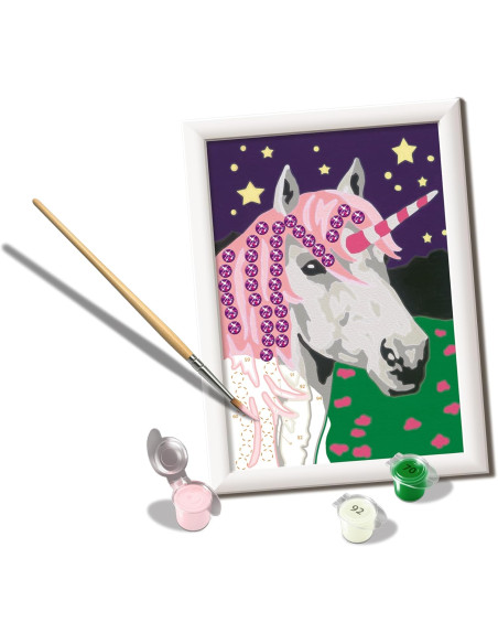 CreArt Serie E Classic - Unicorno con brillanti