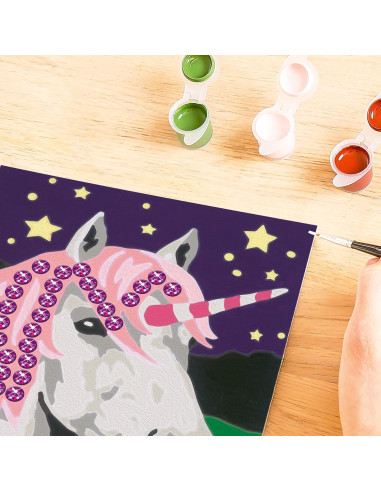 CreArt Serie E Classic - Unicorno con brillanti