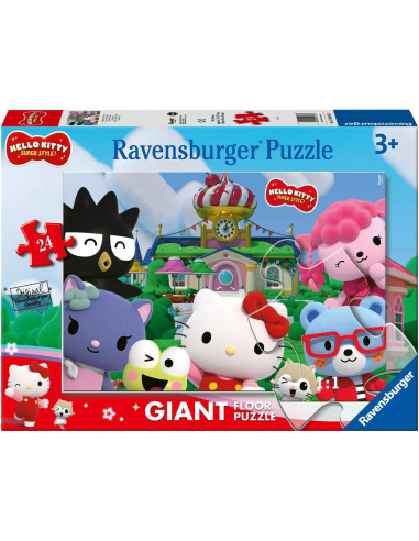 Hello Kitty puzzle 24 giant pavimento