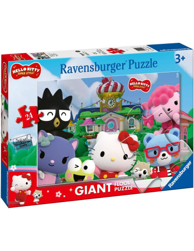 Hello Kitty puzzle 24 giant pavimento