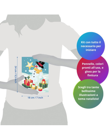 CreArt Serie D Classic - Pupazzo di neve