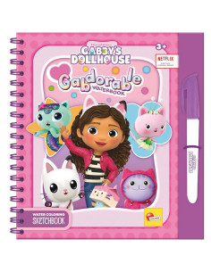 Lisciani - Gabby's dollhouse sketchbook Gabdorable waterbook