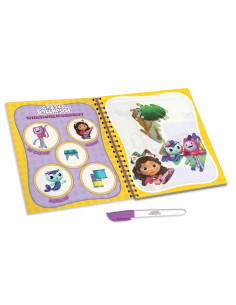 Lisciani - Gabby's dollhouse sketchbook Gabdorable waterbook 2