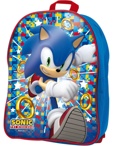 Lisciani - Sonic 2 in 1 Card Games in a Backpack