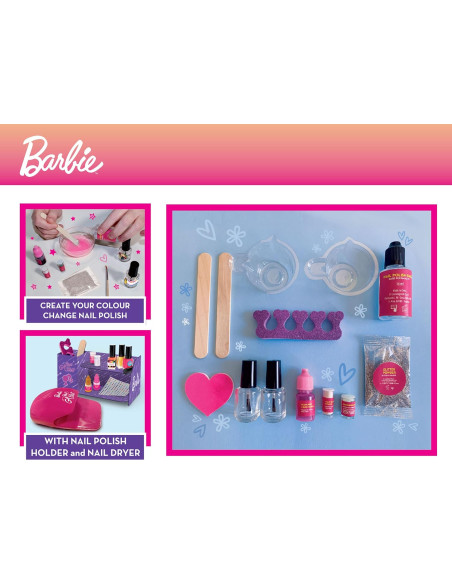 Barbie my Nail art Machine Colour Change
