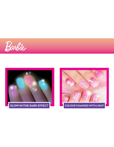 Barbie my Nail art Machine Colour Change