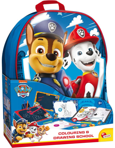 Lisciani - Paw Patrol Zainetto Colouring e Drawing