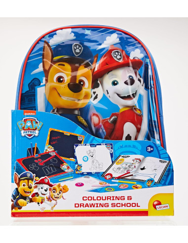 Lisciani - Paw Patrol Zainetto Colouring e Drawing