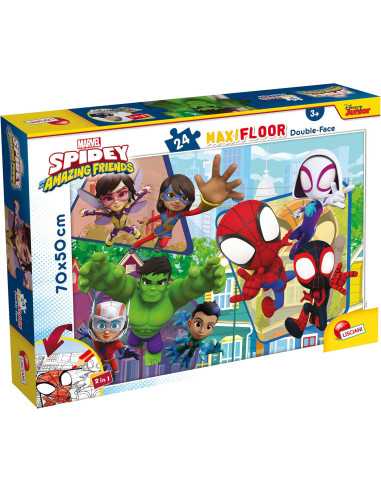 Lisciani - Spidey Puzzle Maxi Floor 24