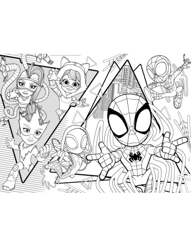 Lisciani - Spidey Puzzle Maxi Floor 35