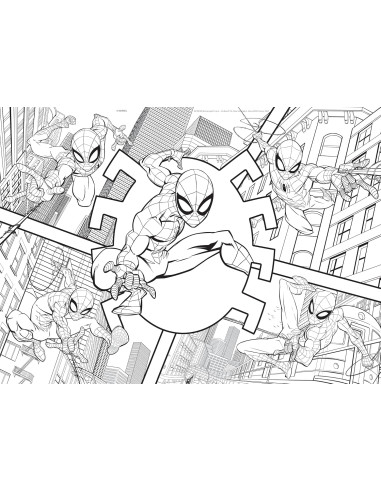 Lisciani - Spiderman Puzzle Maxi Floor 24