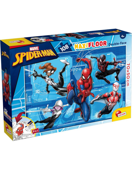 Lisciani - Spiderman Puzzle Maxi Floor 108