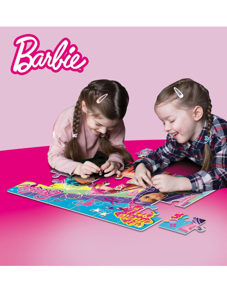 Lisciani - Barbie Puzzle Maxi Floor 60