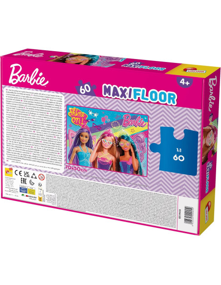 Lisciani - Barbie Puzzle Maxi Floor 60
