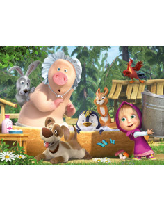 Lisciani - Masha Puzzle Maxifloor 24 Una Buona Giornata 2