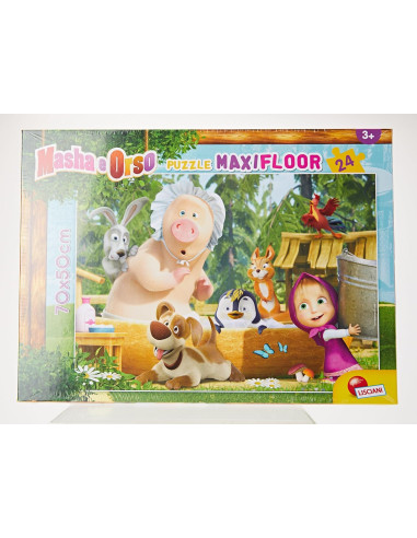 Lisciani - Masha Puzzle Maxifloor 24 Una Buona...