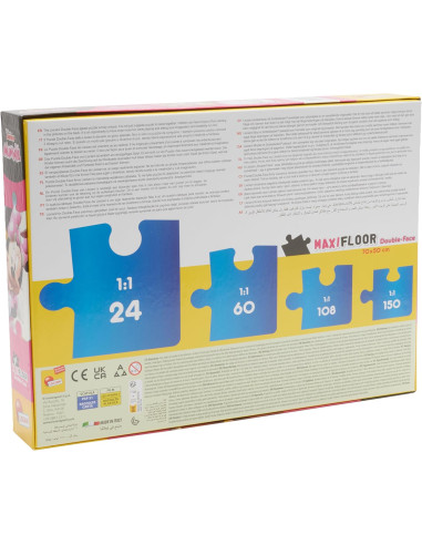 Lisciani - Puzzle Maxi Floor 24 Disney Minnie