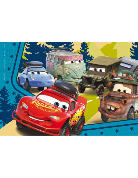 Lisciani - Puzzle Maxi Floor 24 Disney Cars