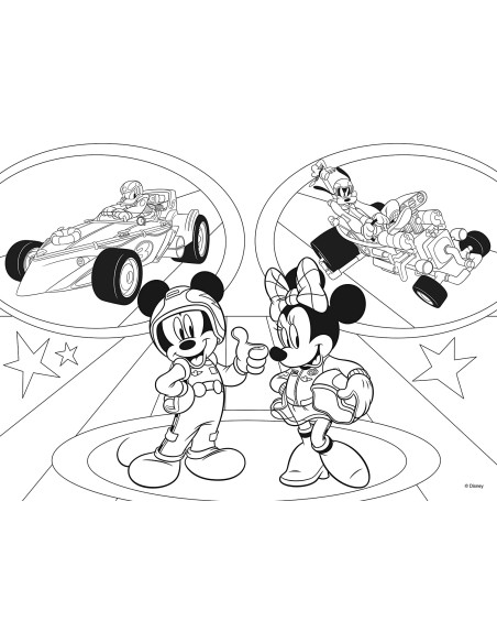 DISNEY PUZZLE DF MAXI FLOOR 24 MICKEY