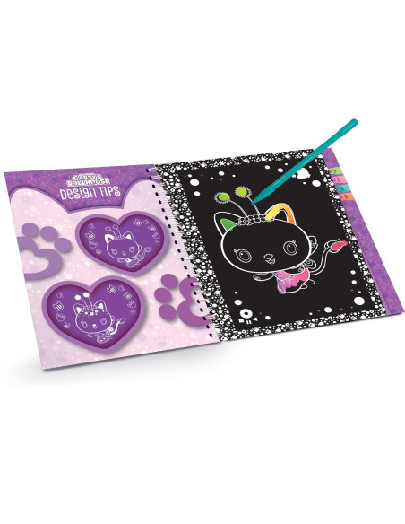 Lisciani - Gabby's dollhouse sketchbook pawtastic scratch