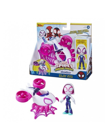 Spidey veicolo con personaggio e accessori