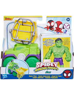 Spidey Veicolo con personaggio Hulk e Accessori