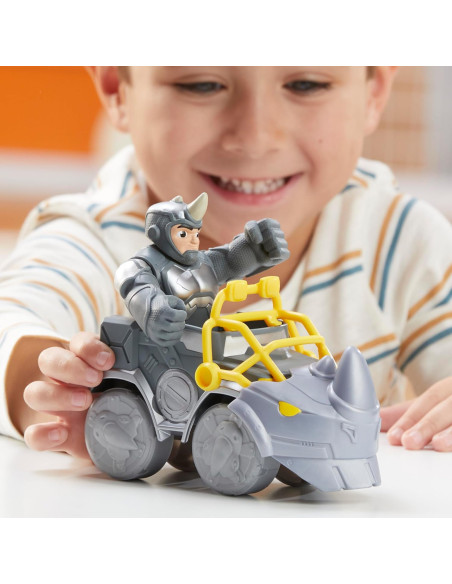 Spidey Veicolo con personaggio e accessori Rhino Demolitore