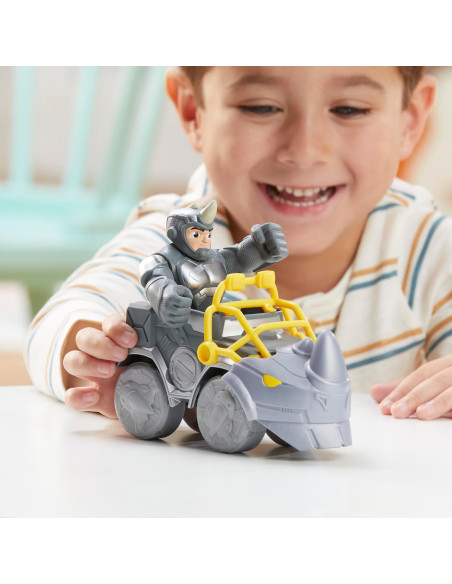 Spidey Veicolo con personaggio e accessori Rhino Demolitore