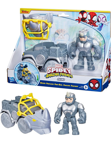 Spidey Veicolo con personaggio e accessori...